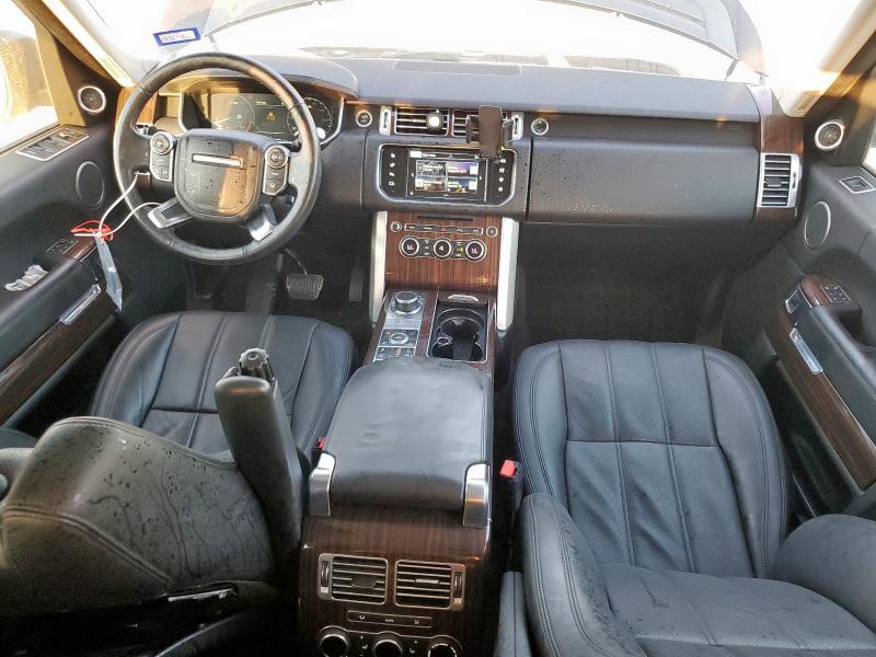 SALGS2VF0GA273700 - 2016 LAND ROVER RANGE ROVER HSE CHARCOAL photo 8