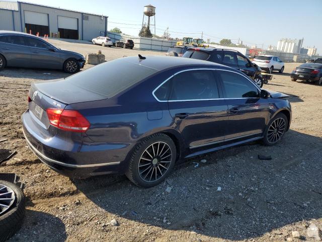 1VWCV7A32FC019024 - 2015 VOLKSWAGEN PASSAT SEL BLUE photo 3