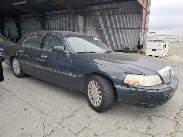 1LNHM82W13Y618811 - 2003 LINCOLN TOWN CAR SIGNATURE Зеленый фото 4