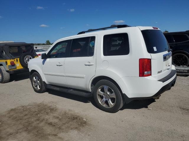 5FNYF4H5XEB017910 - 2014 HONDA PILOT EXL WHITE photo 2