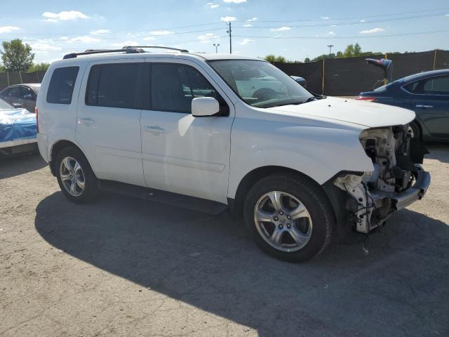 5FNYF4H5XEB017910 - 2014 HONDA PILOT EXL WHITE photo 4