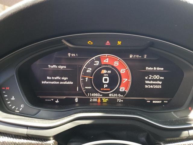 WAUC4CF5XJA108138 - 2018 AUDI S5 PRESTIGE Boz foto 9