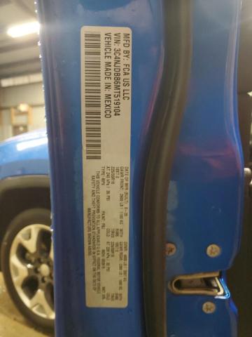 3C4NJDBB6MT519104 - 2021 JEEP COMPASS LATITUDE Mavi foto 13