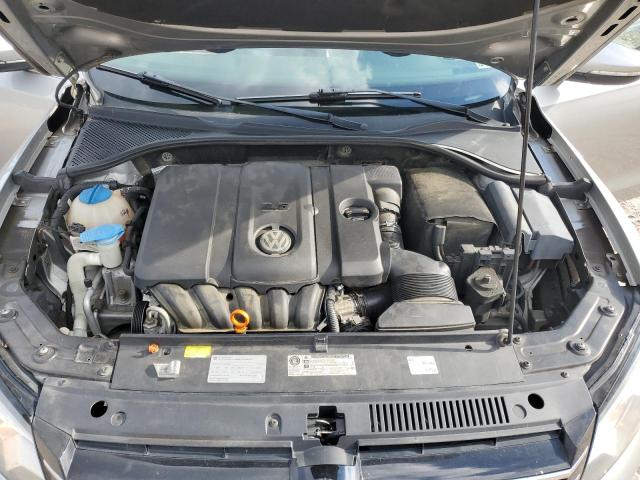 1VWBP7A30CC056011 - 2012 VOLKSWAGEN PASSAT SE Күміс фото 11