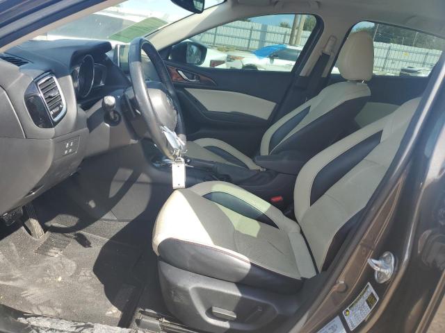 JM1BM1W36F1230276 - 2015 MAZDA 3 GRAND TOURING Gris foto 7