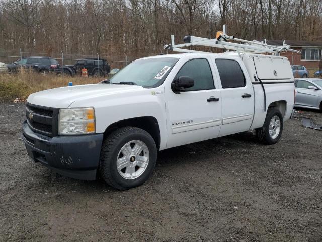 3GCXCUEJ6AG221193 - 2010 CHEVROLET SILVERADO C1500 HYBRID Ақ фото 1