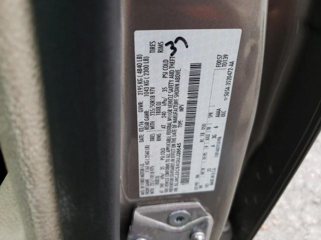 5LMCJ2C9XGUJ28645 - 2016 LINCOLN MKC SELECT SILVER photo 13