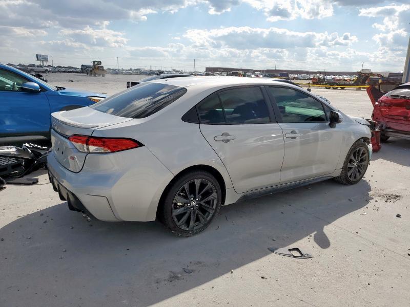 5YFS4MCE0RP202576 - 2024 TOYOTA COROLLA SE ვერცხლისფერი ფოტო 3