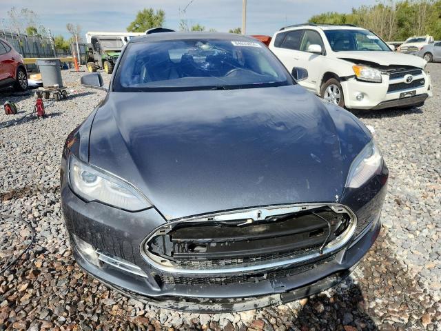 5YJSA1E22GF122263 - 2016 TESLA MODEL S CHARCOAL photo 5