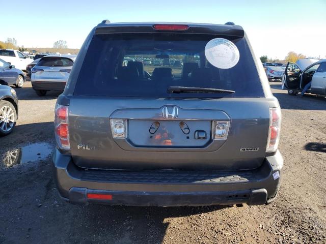 5FNYF18758B055985 - 2008 HONDA PILOT EXL ნაცრისფერი ფოტო 6