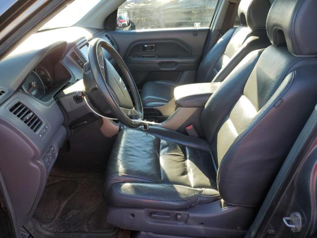 5FNYF18758B055985 - 2008 HONDA PILOT EXL ნაცრისფერი ფოტო 7