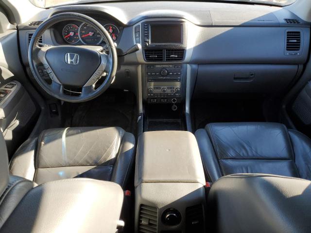 5FNYF18758B055985 - 2008 HONDA PILOT EXL ნაცრისფერი ფოტო 8
