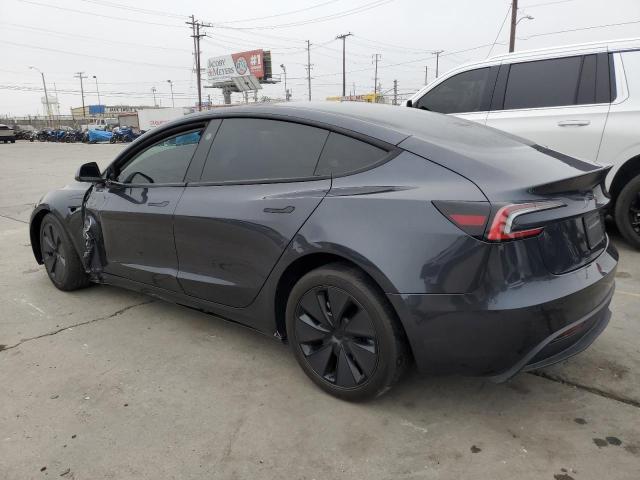 5YJ3E1EA4RF750733 - 2024 TESLA MODEL 3 GRAY photo 2