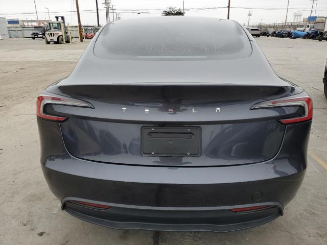 5YJ3E1EA4RF750733 - 2024 TESLA MODEL 3 GRAY photo 6