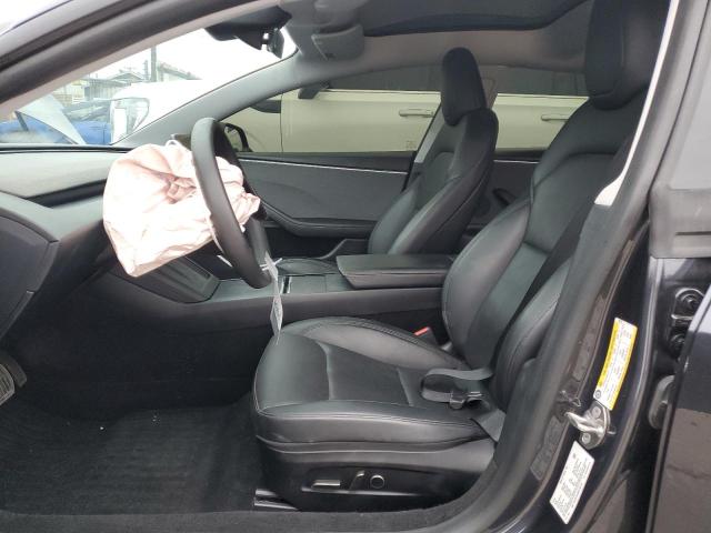 5YJ3E1EA4RF750733 - 2024 TESLA MODEL 3 GRAY photo 7