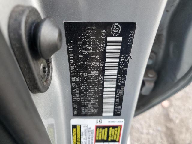 4T1C11AK5PU129821 - 2023 TOYOTA CAMRY LE SILVER photo 12