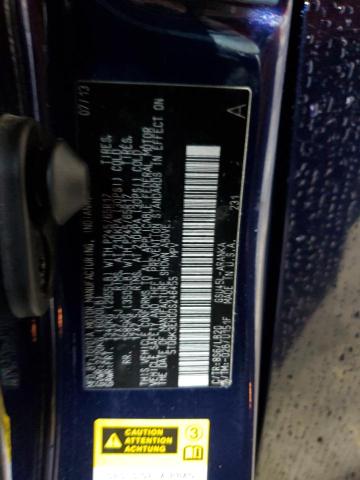 5TDBK3EH0DS246455 - 2013 TOYOTA HIGHLANDER BASE Синий фото 14