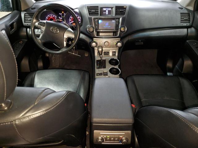 5TDBK3EH0DS246455 - 2013 TOYOTA HIGHLANDER BASE Синий фото 8