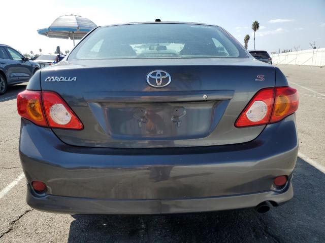 1NXBU40E29Z094271 - 2009 TOYOTA COROLLA BASE Сірий фото 6