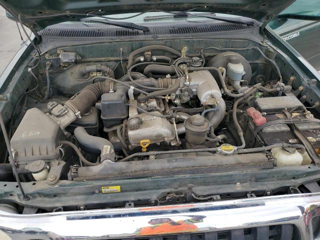 5TESM92N62Z132189 - 2002 TOYOTA TACOMA XTRACAB PRERUNNER Yeşil fotoğraf 11