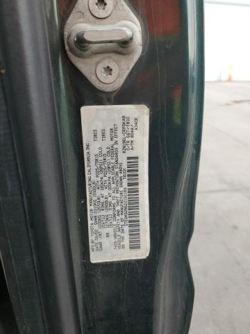 5TESM92N62Z132189 - 2002 TOYOTA TACOMA XTRACAB PRERUNNER Yeşil fotoğraf 12