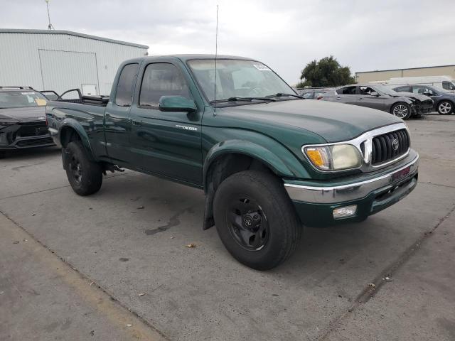 5TESM92N62Z132189 - 2002 TOYOTA TACOMA XTRACAB PRERUNNER Yeşil fotoğraf 4