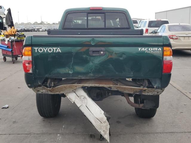 5TESM92N62Z132189 - 2002 TOYOTA TACOMA XTRACAB PRERUNNER Yeşil fotoğraf 6