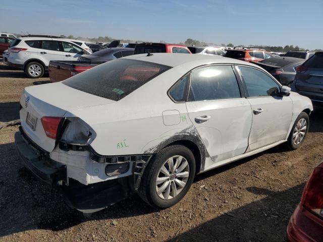 1VWAP7A35DC087591 - 2013 VOLKSWAGEN PASSAT S თეთრი ფოტო 3