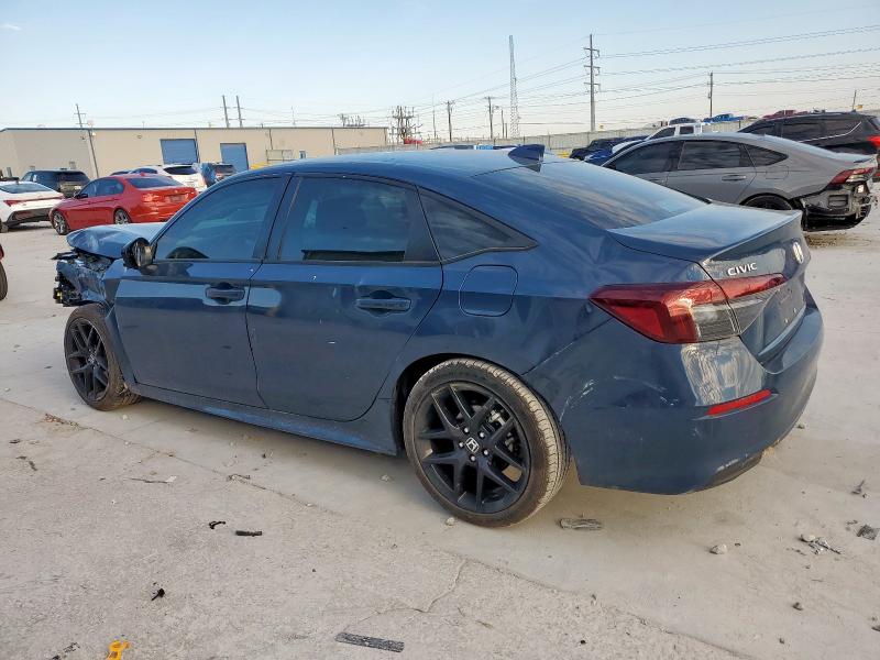 2HGFE2F5XSH556388 - 2025 HONDA CIVIC SPORT BLUE photo 2
