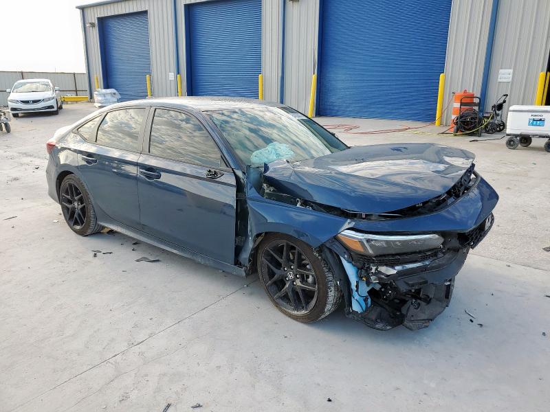 2HGFE2F5XSH556388 - 2025 HONDA CIVIC SPORT BLUE photo 4