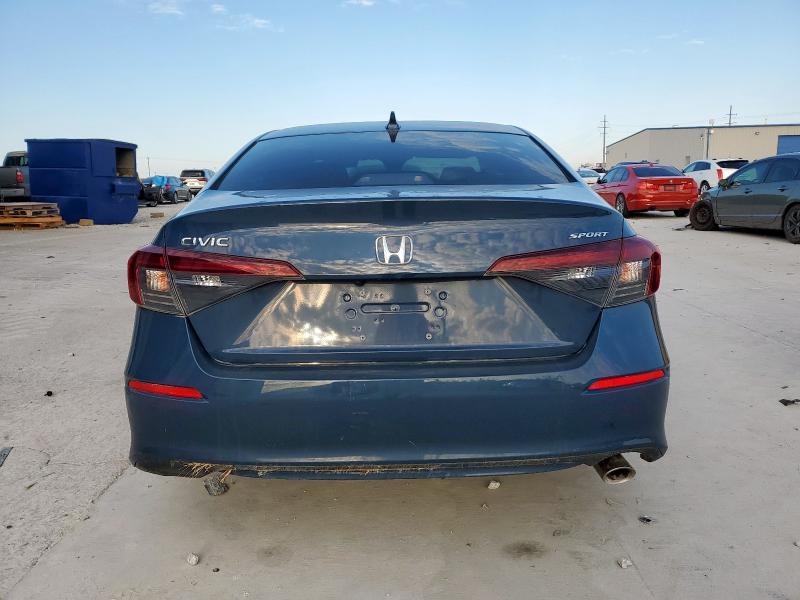 2HGFE2F5XSH556388 - 2025 HONDA CIVIC SPORT BLUE photo 6