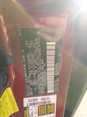 5TDKK3DCXCS217873 - 2012 TOYOTA SIENNA LE 红色 照片 14