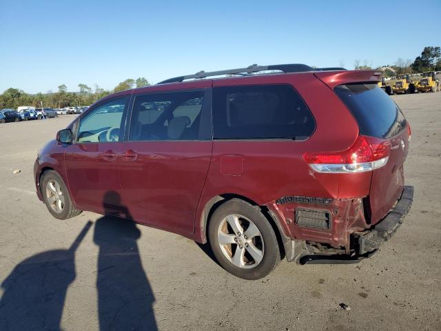 5TDKK3DCXCS217873 - 2012 TOYOTA SIENNA LE 红色 照片 2
