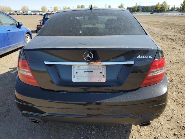 WDDGF8BB5CA683652 - 2012 MERCEDES-BENZ C 300 4MATIC BLACK photo 6