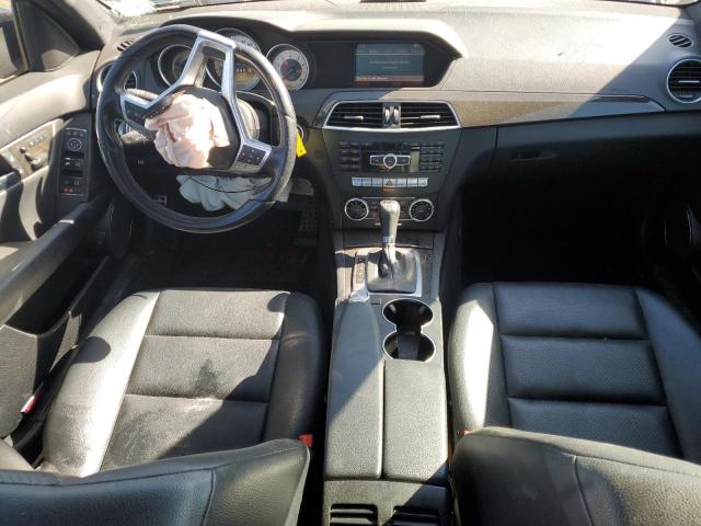 WDDGF8BB5CA683652 - 2012 MERCEDES-BENZ C 300 4MATIC BLACK photo 8
