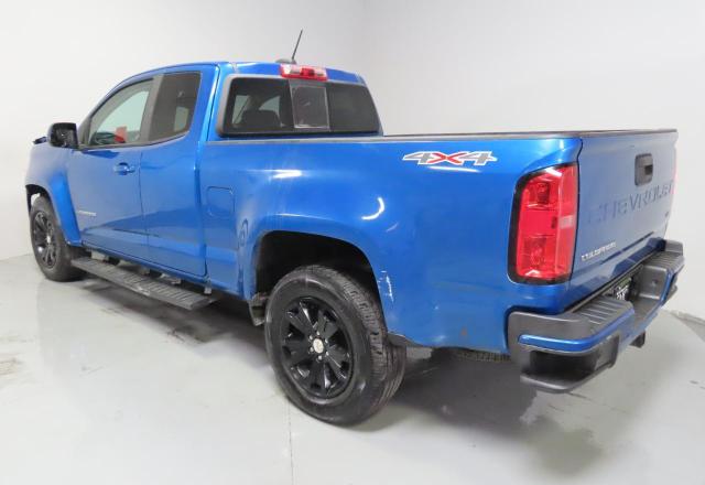 1GCHTCEN3M1163161 - 2021 CHEVROLET COLORADO LT BLUE photo 4