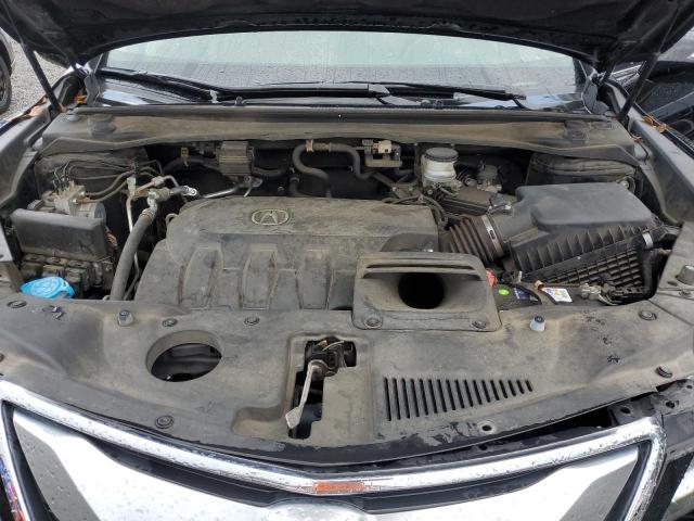 5J8TB3H58JL010530 - 2018 ACURA RDX TECHNOLOGY BLACK photo 12
