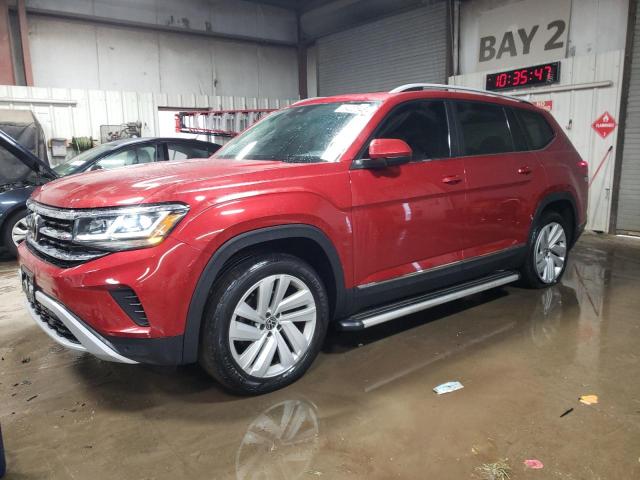 1V2BR2CA0MC516666 - 2021 VOLKSWAGEN ATLAS SEL RED photo 1