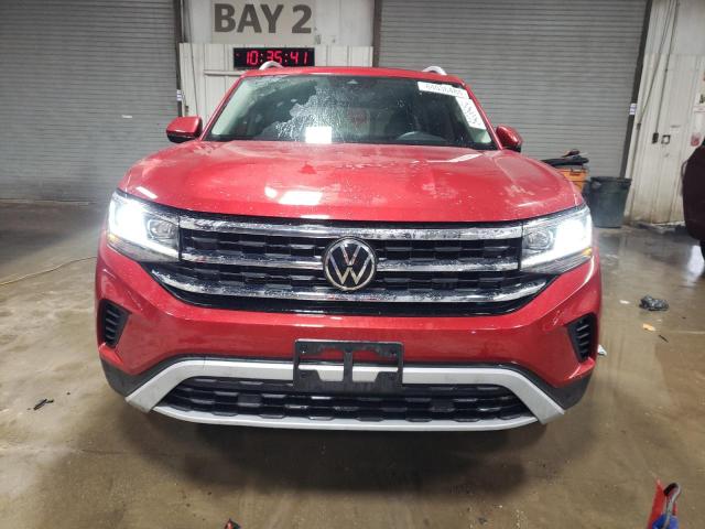 1V2BR2CA0MC516666 - 2021 VOLKSWAGEN ATLAS SEL RED photo 5