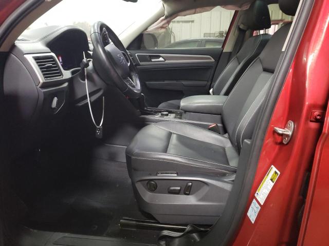1V2BR2CA0MC516666 - 2021 VOLKSWAGEN ATLAS SEL RED photo 7