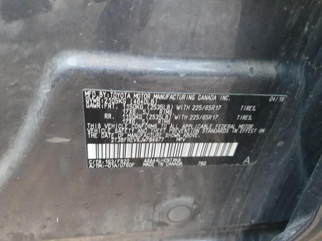 2T3BFREVXJW784877 - 2018 TOYOTA RAV4 LE Boz foto 13