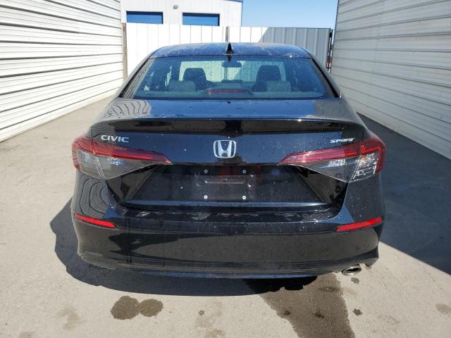 2HGFE2F53SH560881 - 2025 HONDA CIVIC SPORT BLACK photo 6