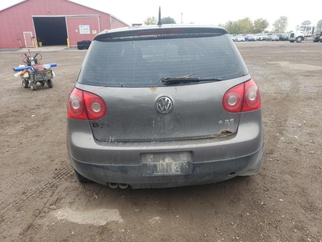 WVWCA71K39W008090 - 2009 VOLKSWAGEN RABBIT GRAY photo 6
