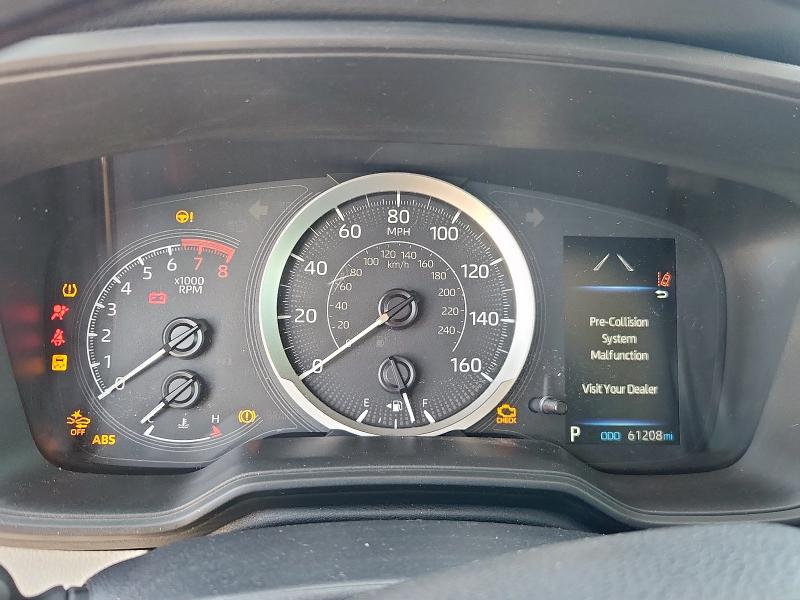 5YFEPMAE8NP344448 - 2022 TOYOTA COROLLA LE 蓝色 照片 9