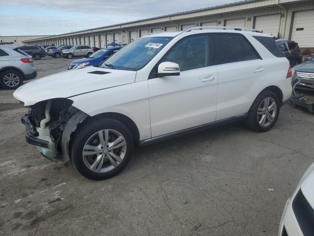 4JGDA5HB5EA322759 - 2014 MERCEDES-BENZ ML 350 4MATIC WHITE photo 1