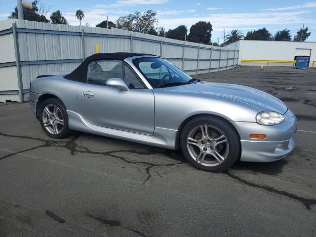 JM1NB353550414256 - 2005 MAZDA MX-5 MIATA BASE SILVER photo 4