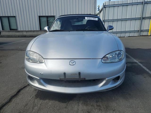 JM1NB353550414256 - 2005 MAZDA MX-5 MIATA BASE SILVER photo 5
