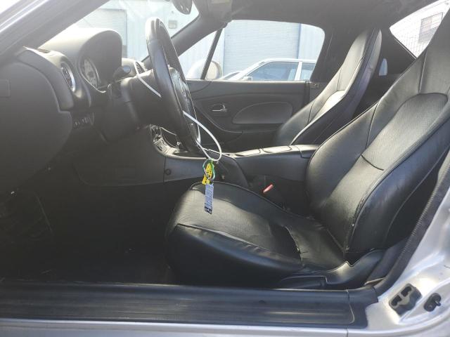 JM1NB353550414256 - 2005 MAZDA MX-5 MIATA BASE SILVER photo 7