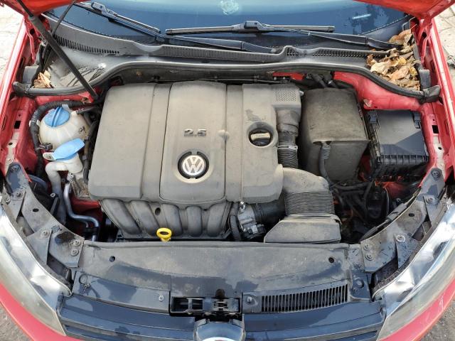 WVWDB7AJ5EW001855 - 2014 VOLKSWAGEN GOLF წითელი ფოტო 11