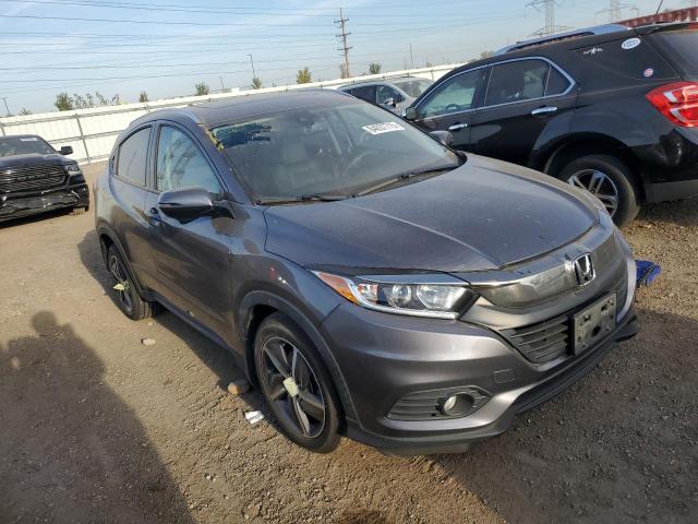 3CZRU6H77MM709599 - 2021 HONDA HR-V EXL GRAY photo 4
